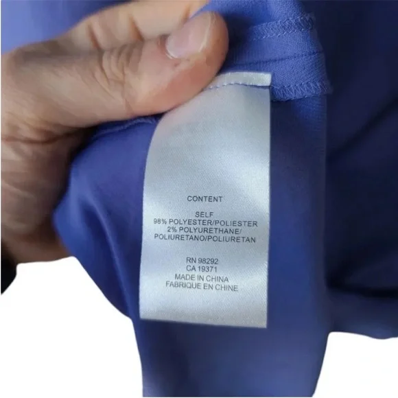 NWT $758 Tibi Blue Long Sleeve A-Line Shirt Dress size XS Overissed